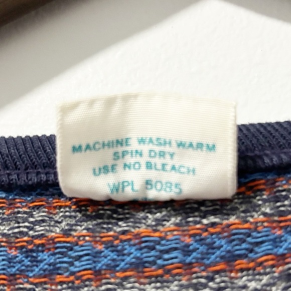 Vintage 1970's‎ Geometric Tank Top Womens Size Medium Blue and Gray Sleeveless - Picture 6 of 7